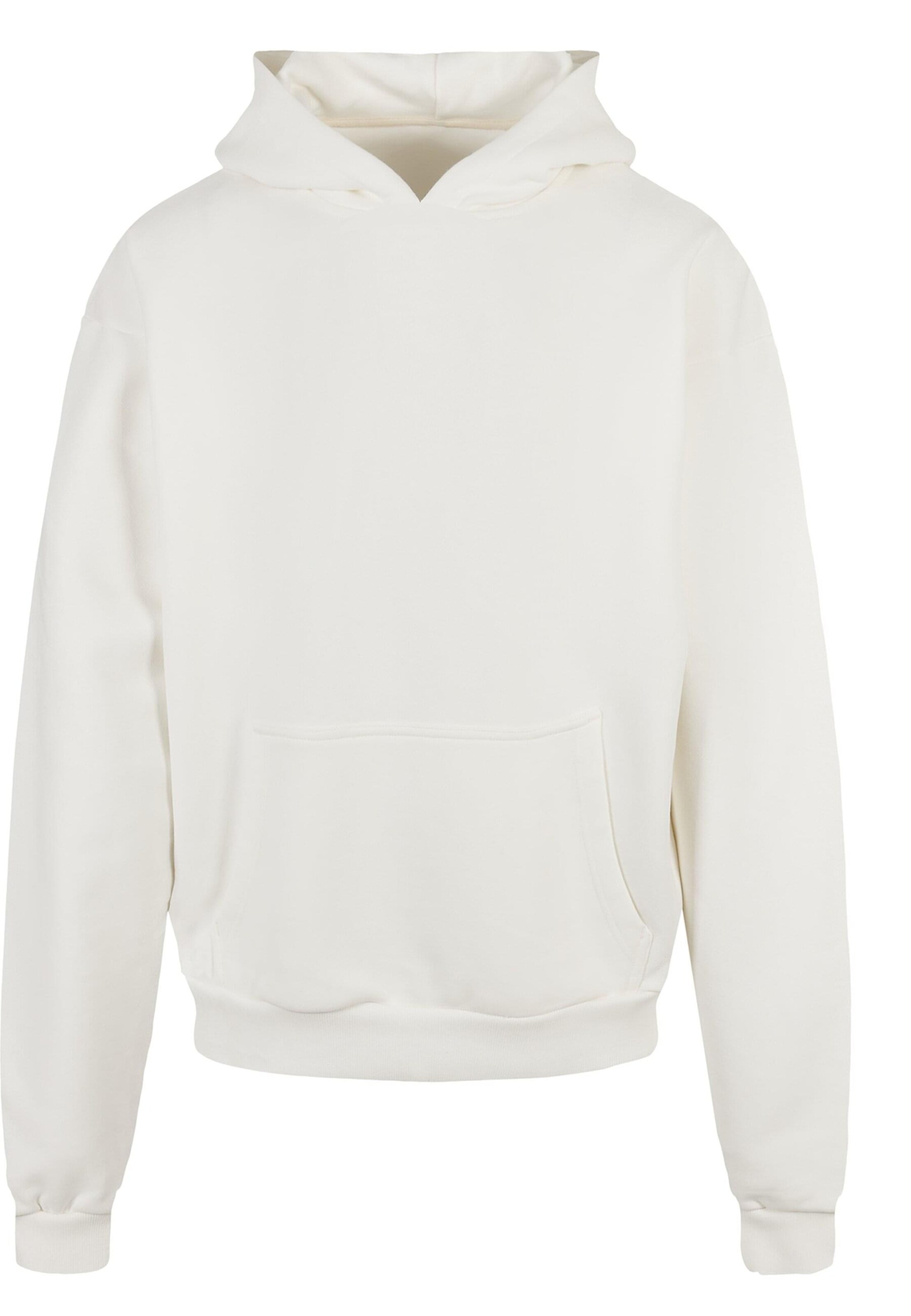Merchcode Sweatshirt 'Halloween - Skull' in White: front