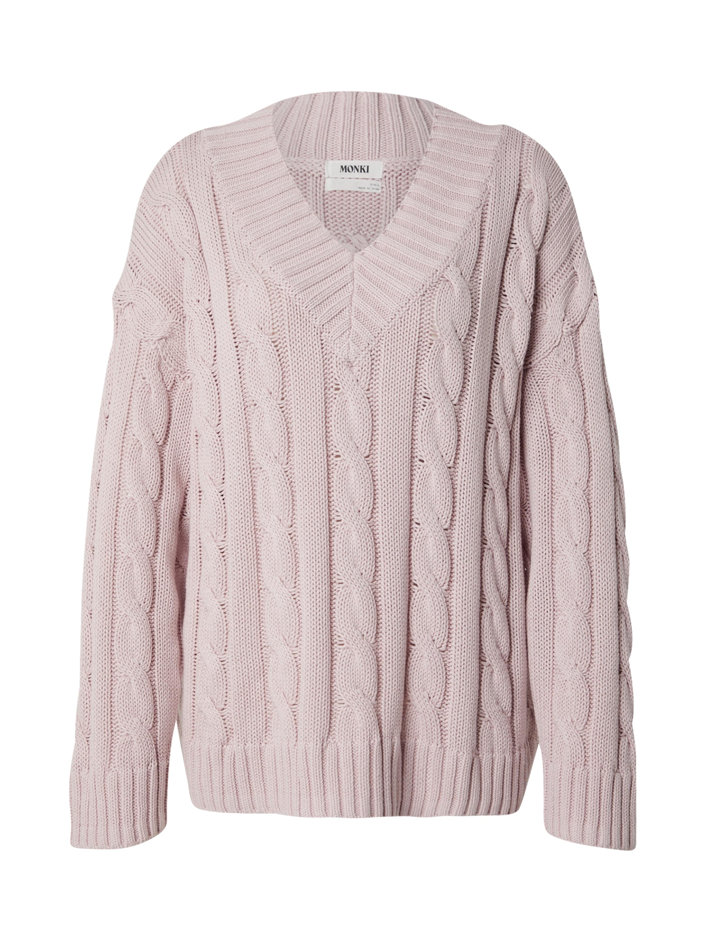Monki Sweter w kolorze różowy: przód