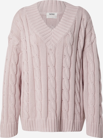 Pull-over Monki en rose : devant