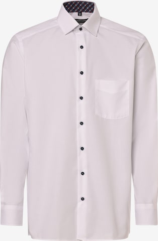 Andrew James Regular fit Zakelijk overhemd in Wit: voorkant