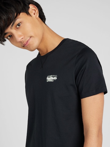 T-Shirt 'CHASE' Pepe Jeans en noir