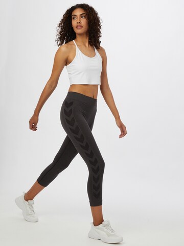 Skinny Pantalon de sport 'Ci' Hummel en noir