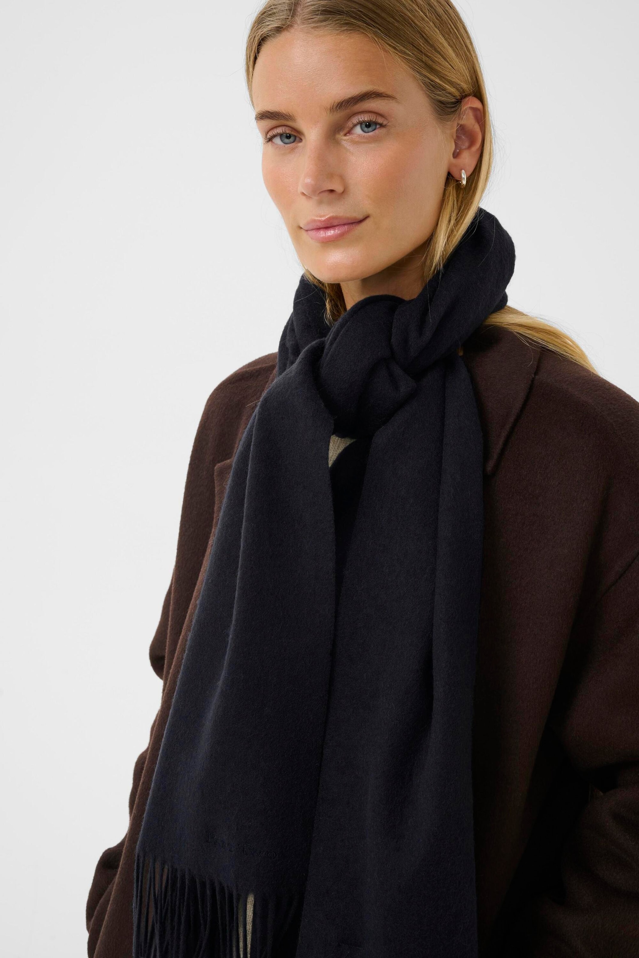 Écharpe 'Kitha' Part Two en bleu