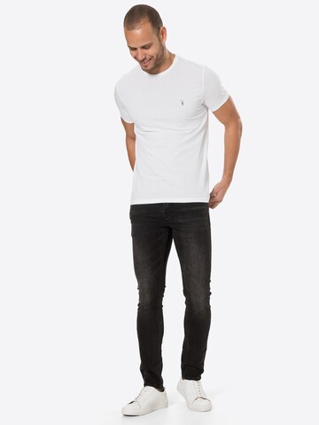 AllSaints - Camiseta en blanco