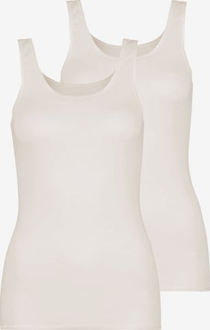 Nina von C. Undershirt 'Pure' in Beige: front