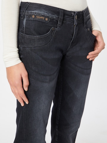 Herrlicher regular Jeans i sort