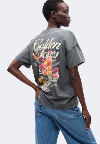 QS - Camiseta en gris: frente