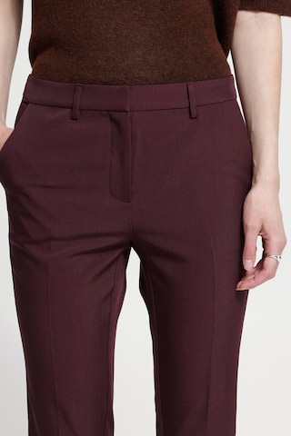 ICHI Flared Broek in Rood