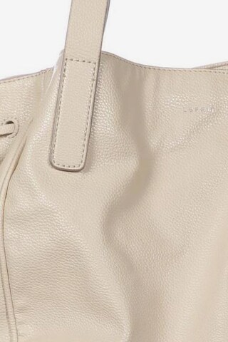 ESPRIT Handtasche gross Leder One Size in Weiß