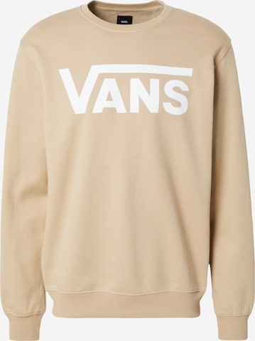 VANS - Sudadera 'CLASSIC III' en marrón: frente