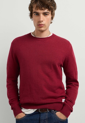Pepe Jeans - Jersey 'Andre' en rojo: frente