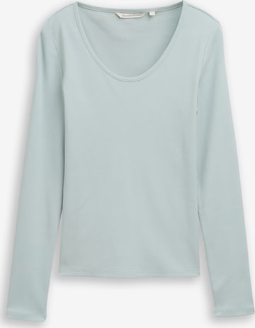 TOM TAILOR DENIM Shirt in Blue: front