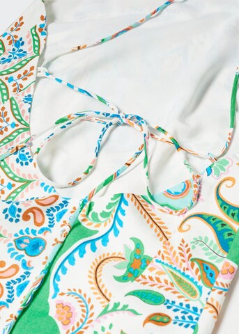 MANGO Kleid 'Christen' in Grün