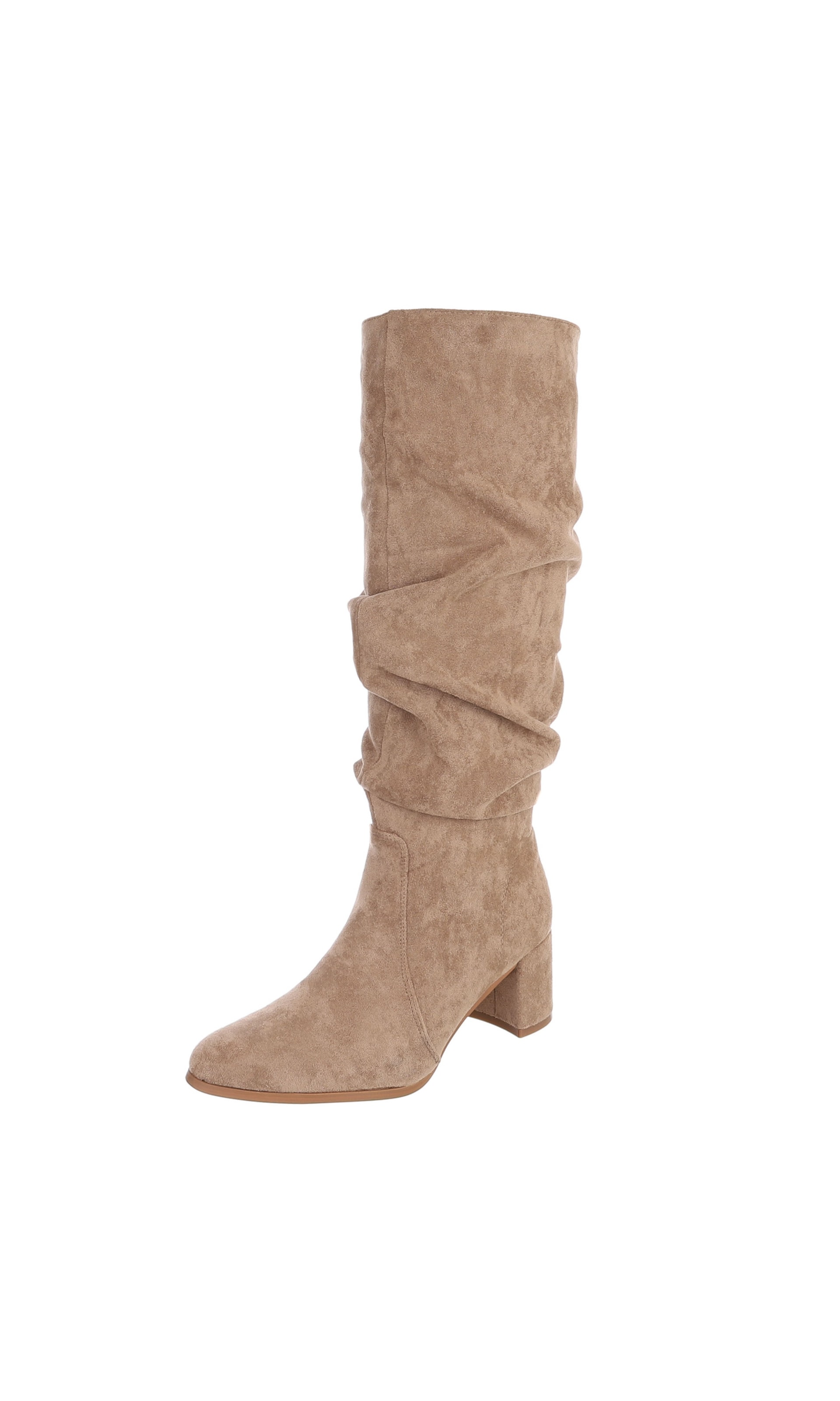 Ital-Design Stiefel in Braun: Vorderseite