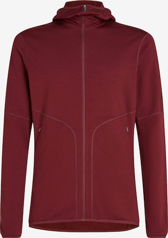 ICEBREAKERSportska sweater majica - crvena boja: prednji dio