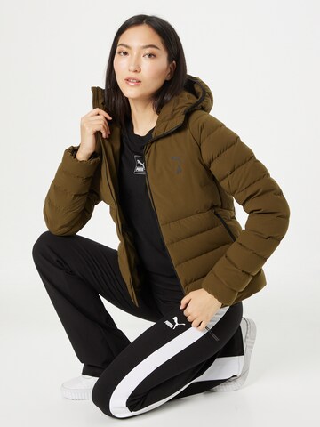 PUMA Sportjacke in Grün