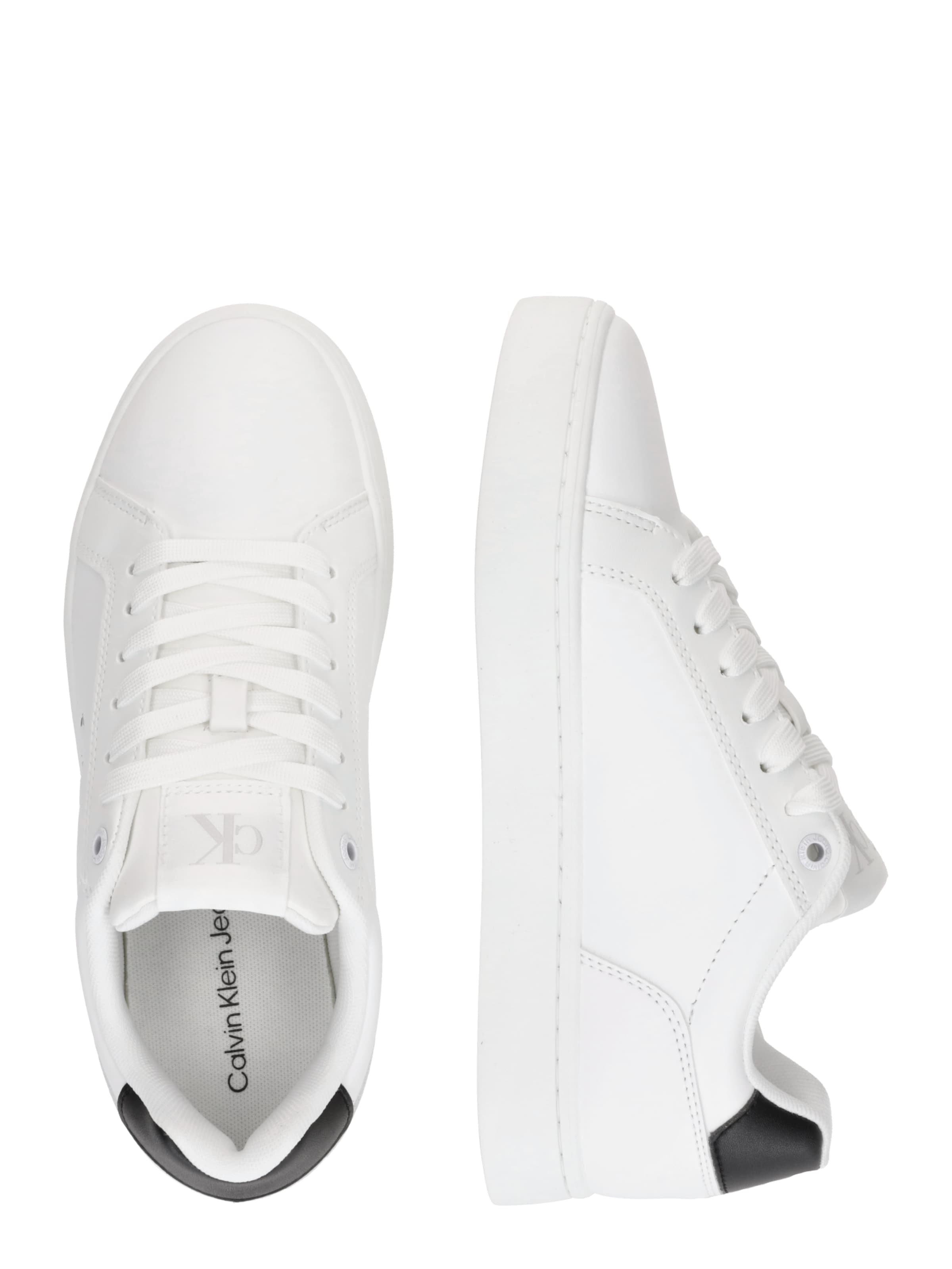 Baskets basses 'CLASSIC' Calvin Klein en blanc