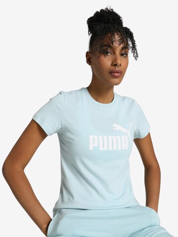 PUMATehnička sportska majica 'Essential' - plava boja: prednji dio
