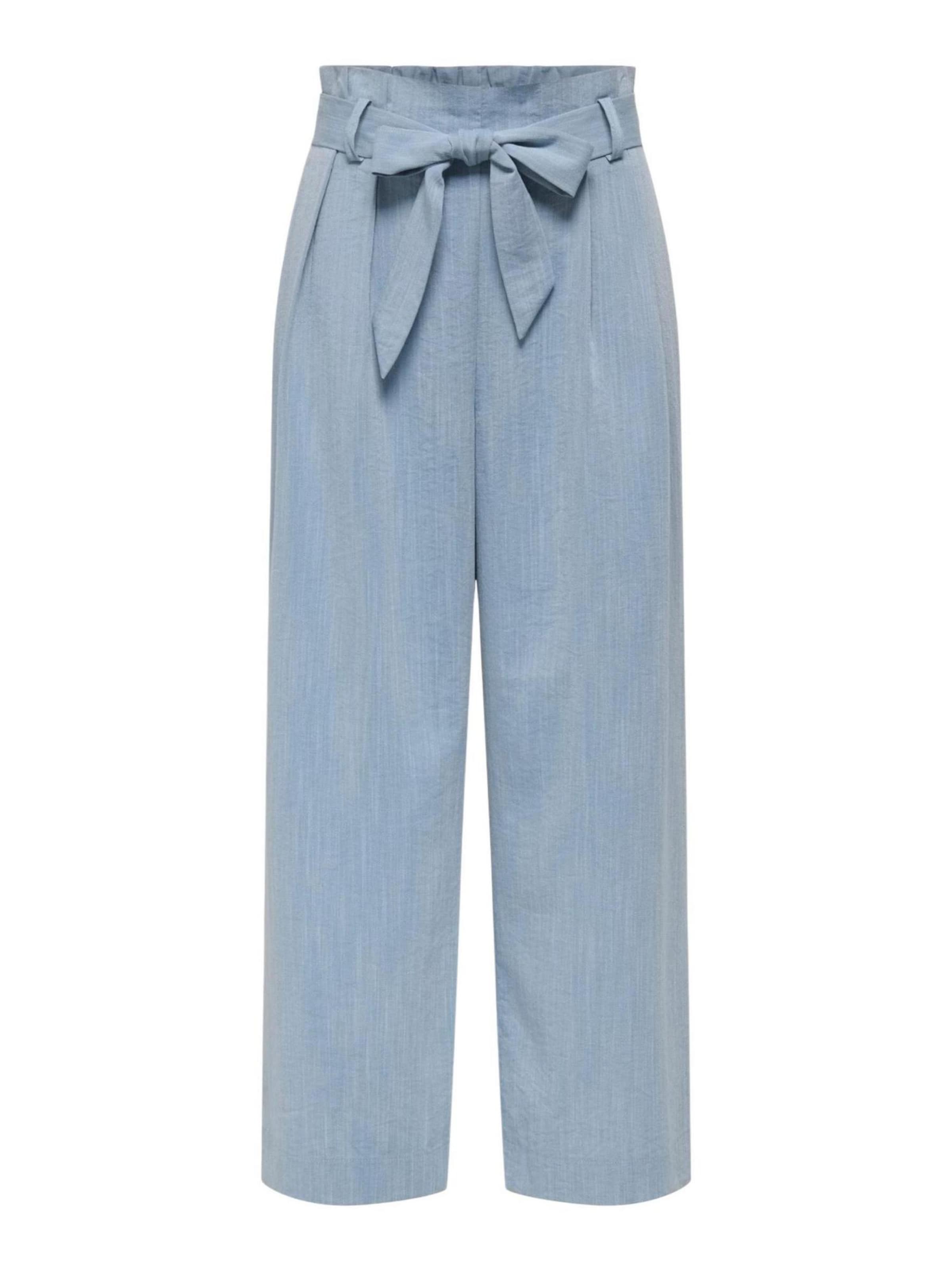 Wide leg Pantaloni 'Onlmarsa Solid Paperbag Wvn Noos 15269628' di ONLY in blu