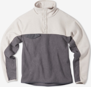 pinqponq - Pullover desportivo em bege: frente