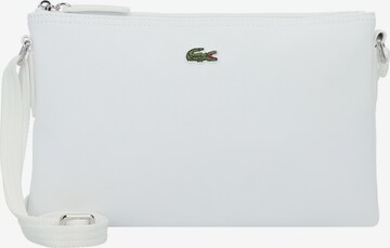 LACOSTE Crossbody Bag 'Core Essentials' in White: front