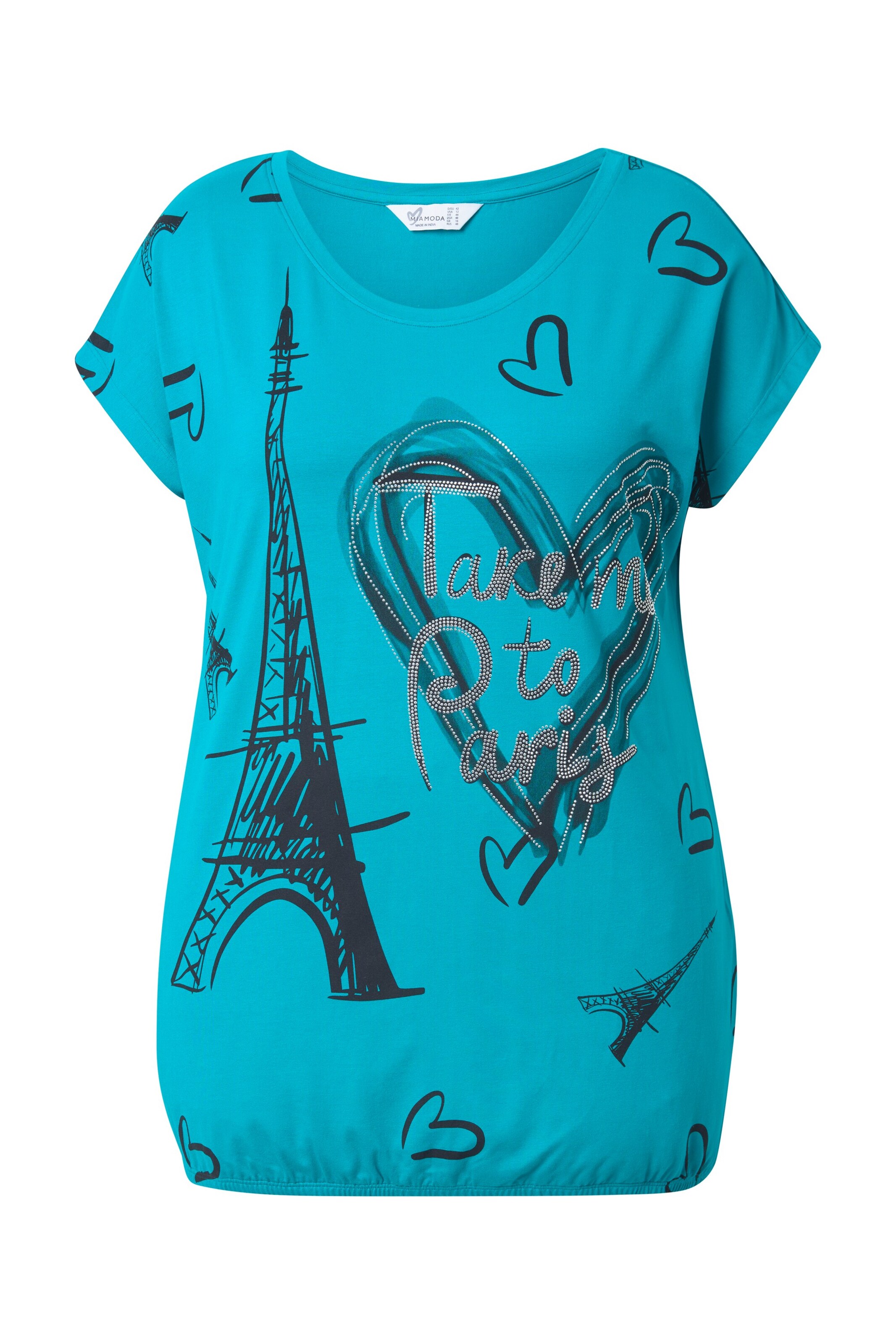 MIAMODA Shirt in Blue: front