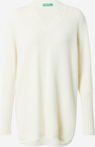 Pullover di UNITED COLORS OF BENETTON in beige: frontale