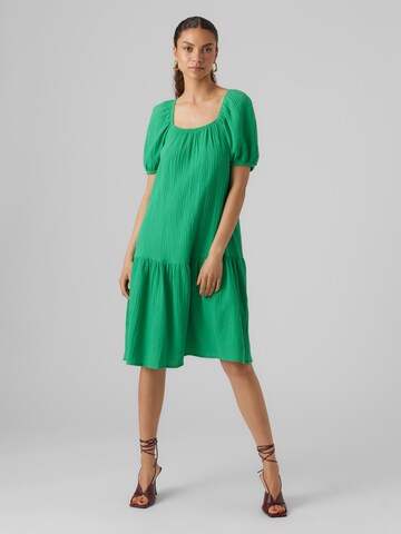 VERO MODA - Vestido de verano 'Natali Nia' en verde