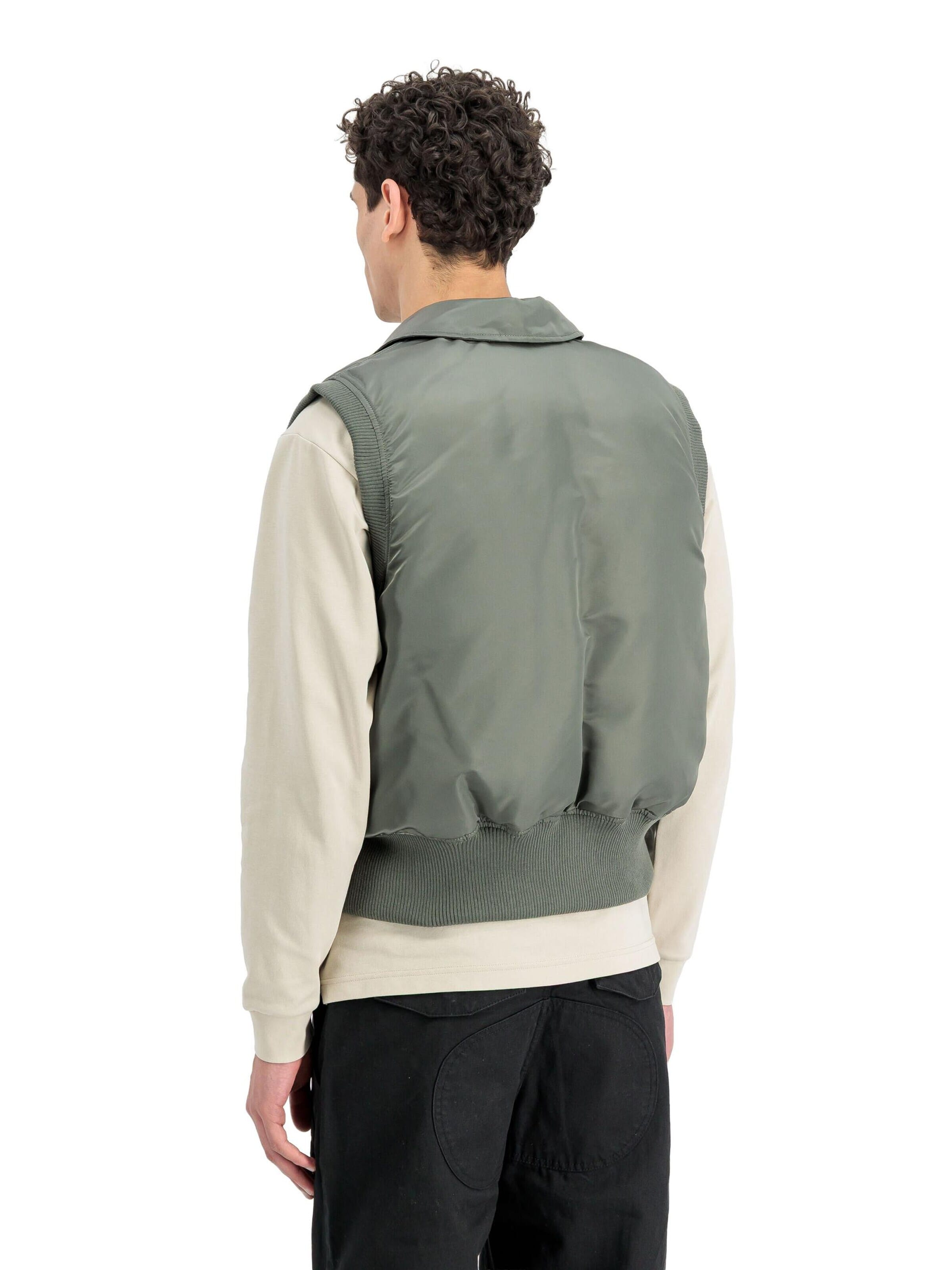 ALPHA INDUSTRIES Weste 'CWU-45/P' in Grün