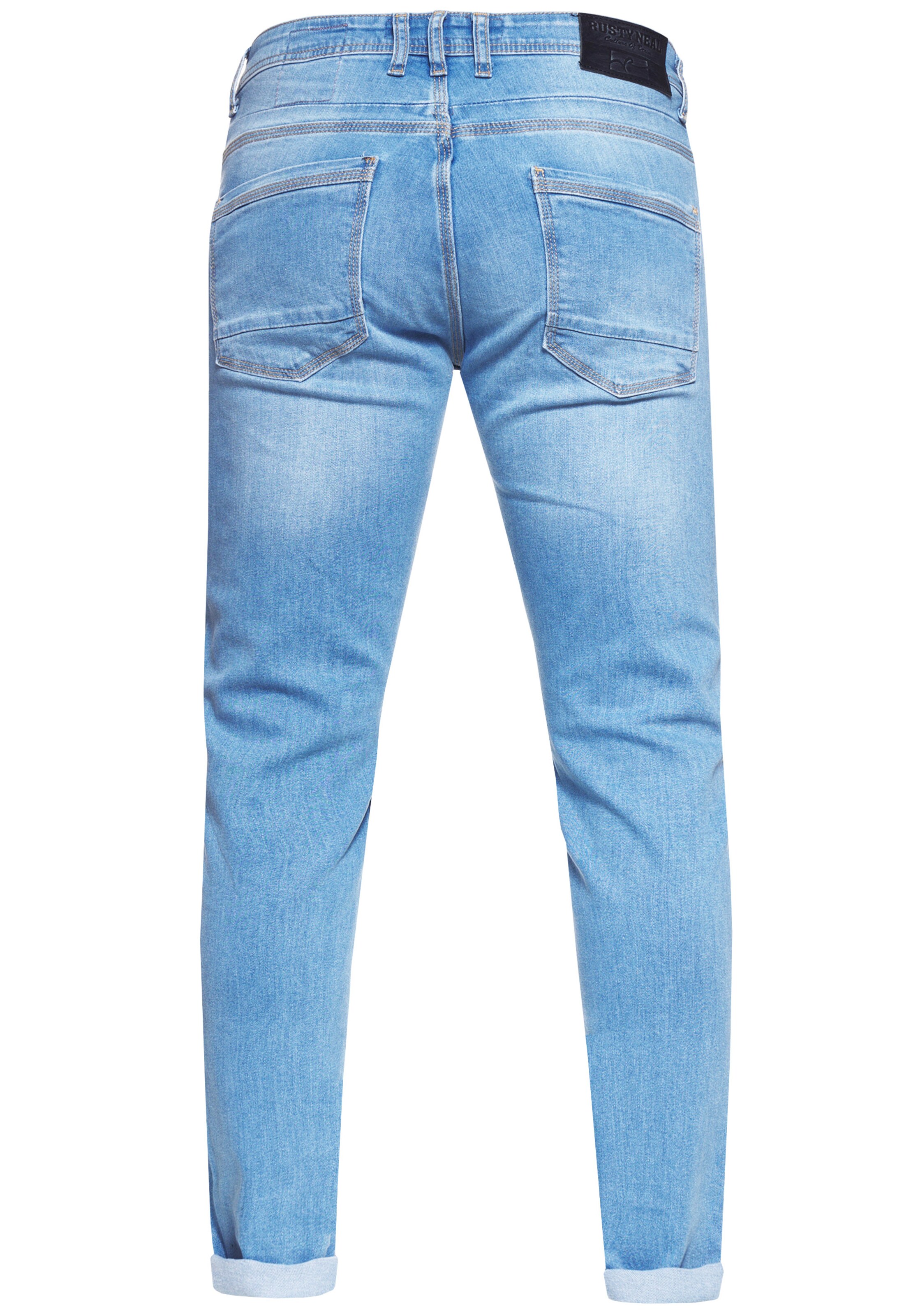 Rusty Neal Slimfit Jeans 'MELVIN' in Blauw