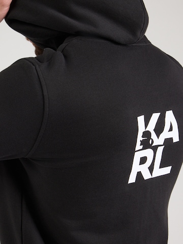 Giacca di felpa di Karl Lagerfeld in nero