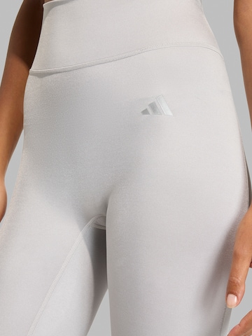 Skinny Pantalon de sport 'Optime Essentials' ADIDAS PERFORMANCE en gris