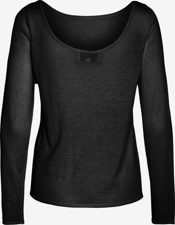 VERO MODA Pullover 'JANELLE' in Schwarz