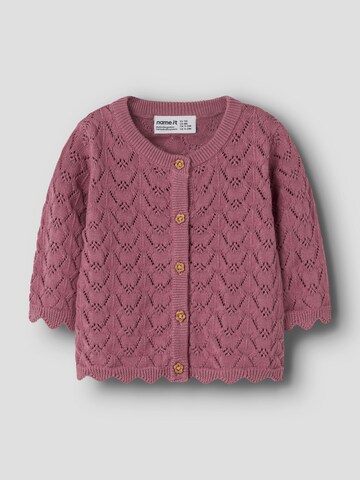 NAME IT Knit cardigan in Pink