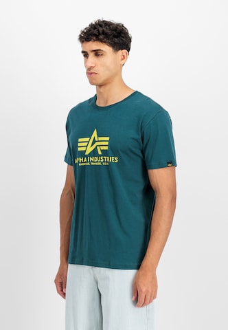 ALPHA INDUSTRIES - Camiseta en verde: frente