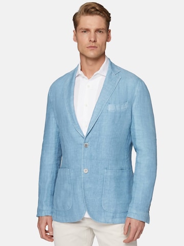 Boggi Milano Regular fit Colbert in Blauw: voorkant