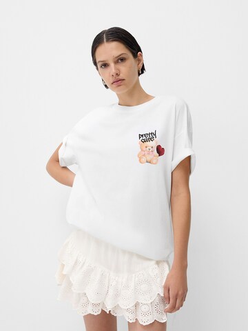 Jupe Bershka en beige