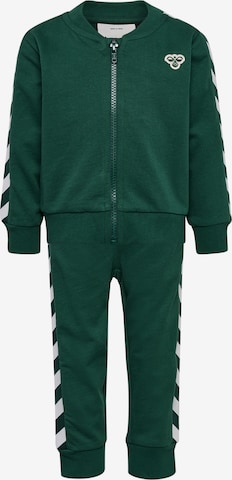 Hummel Sweat suit in Green: front