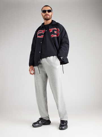 Nike Sportswear Regular Trousers 'CLUB' in Grey