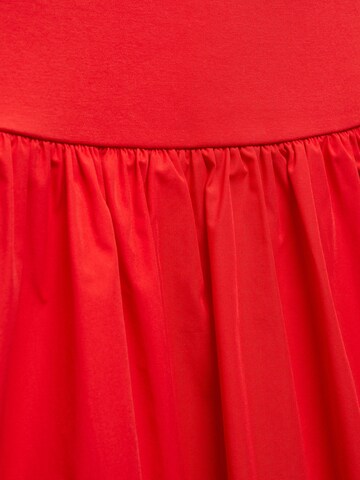 MANGO Zomerjurk 'NUBE' in Rood