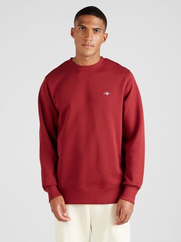 GANT - Sweatshirt em vermelho: frente