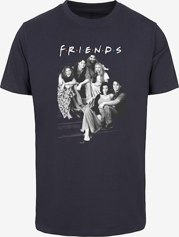 T-Shirt 'Friends - Group Stairs' ABSOLUTE CULT en bleu : devant
