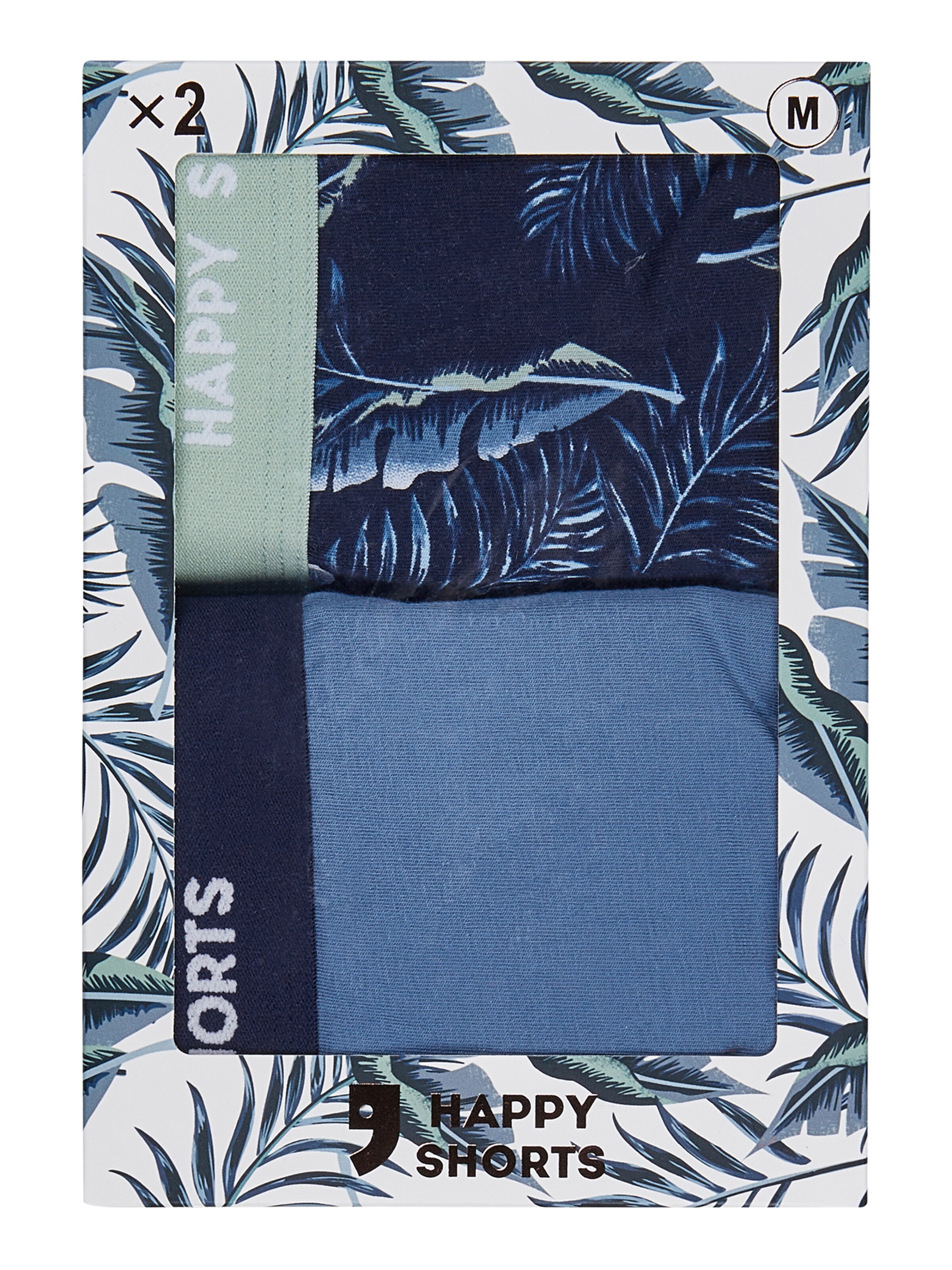 Happy Shorts Boxershorts ' Jersey ' in Gemengde kleuren