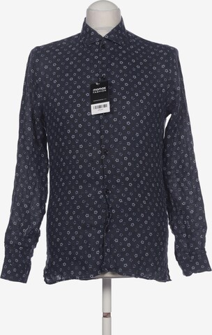 The Kooples Button Up Shirt in S in Blue: front