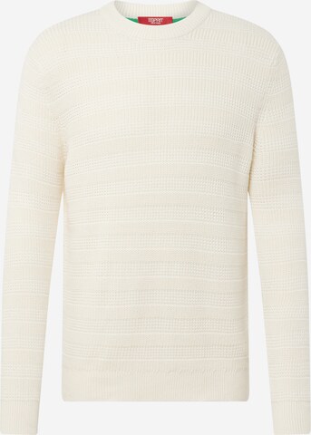 Pullover di ESPRIT in bianco: frontale