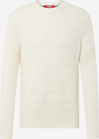 ESPRIT - Pullover em branco: frente