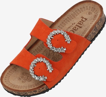 Palado by Sila Sahin Mules 'Utri' in Orange: front