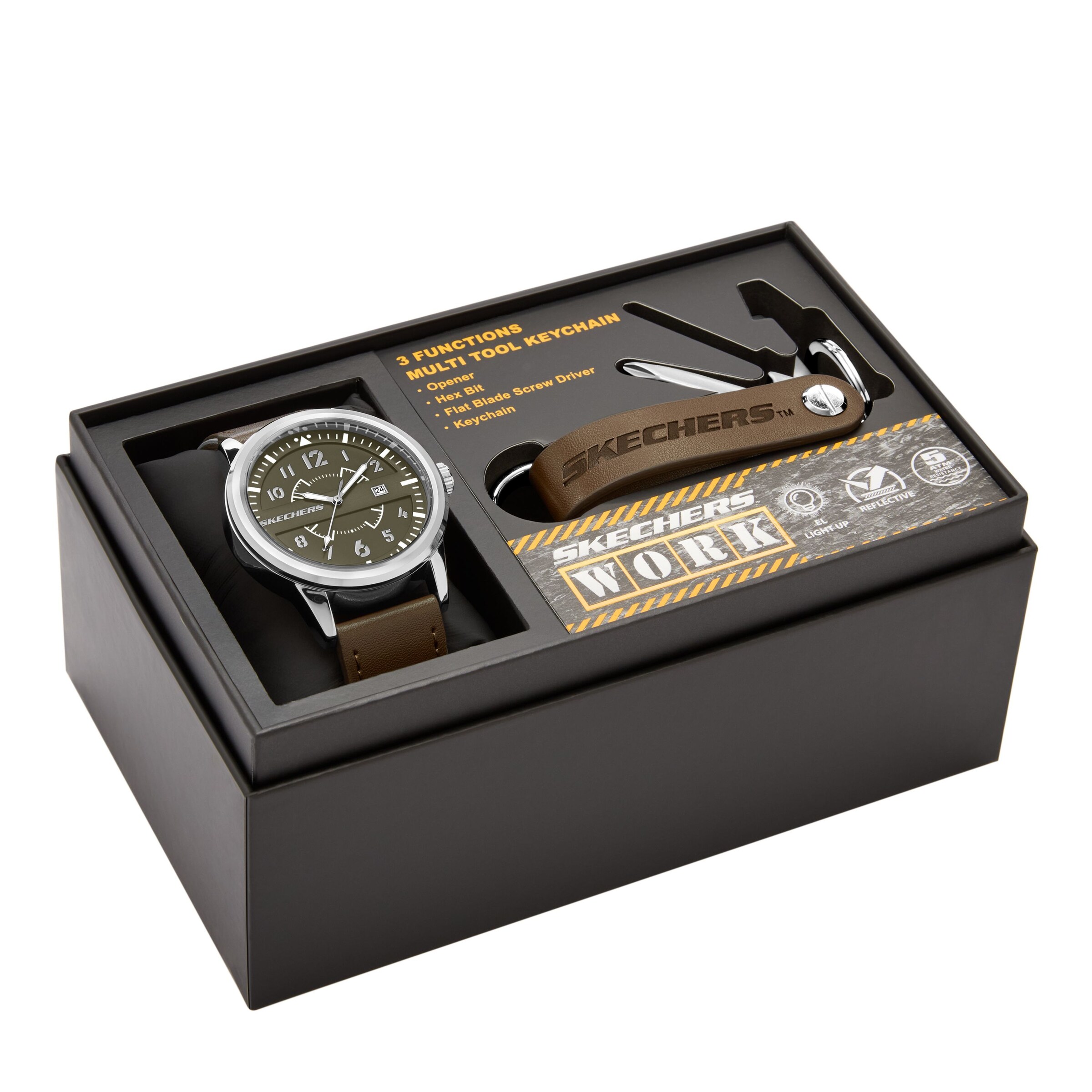 SKECHERS Uhr in Braun