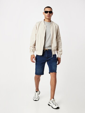 BLEND Regular Shorts in Blau