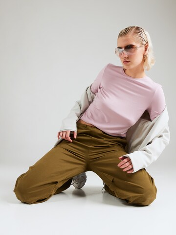 T-shirt 'SIRENE' PIECES en rose